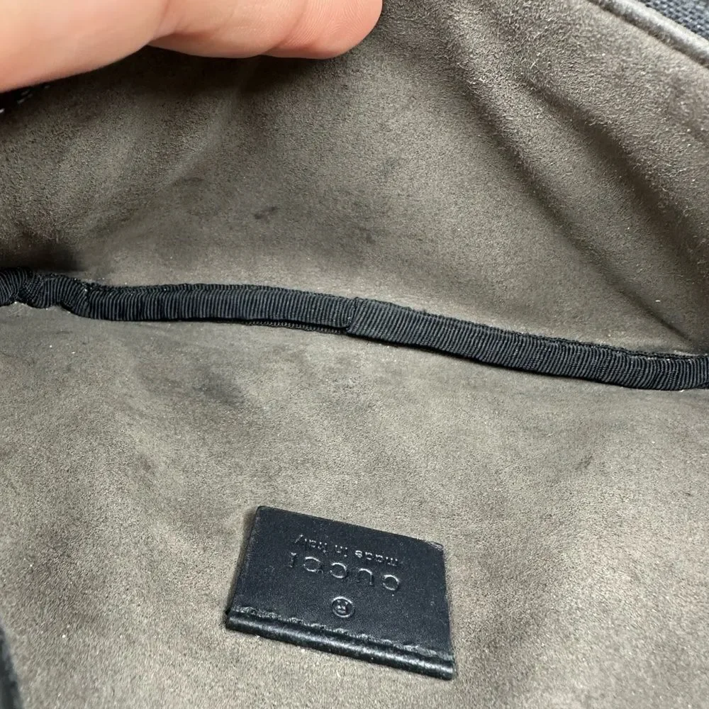 Gucci Beige and Black Belt Bag - Picture 11 of 13
